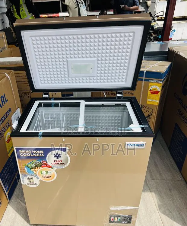 Check Out Durable Nasco Single Door Chest Freezer(Nas200fl)150Liters · Photo 1
