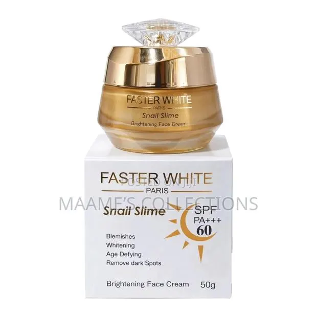 Faster White Paris Brightening Face Creams With Carrot and Snail Slime · Photo 1