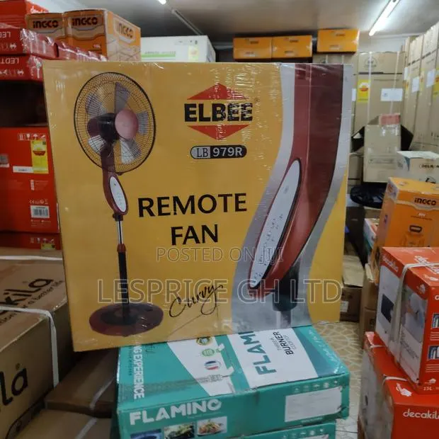 Super Efficient Remote Controlled Pedestal Fan From Elbee · Photo 1