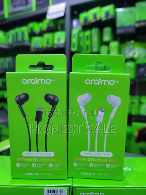 Oraimo Conch 2c Type-C in-Ear Wired Earphone · Photo 1