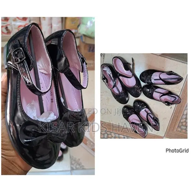 Girls Beautiful Black Shoe Size 27 and 28 ( Reduced to Clear) · Photo 1