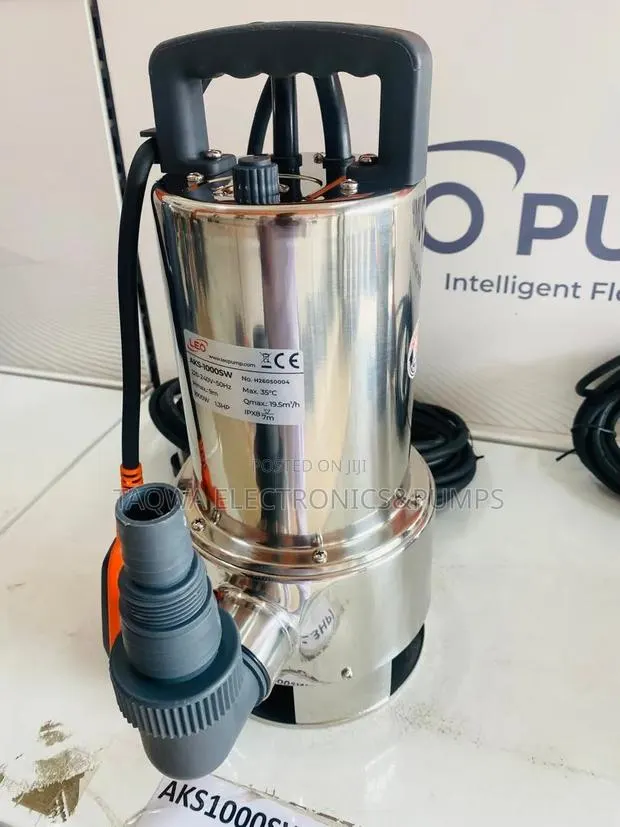 Leo Efficiently 1.3hp Stainless Submersible Pump · Photo 1
