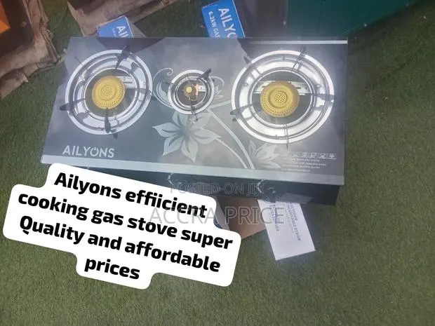 Ailyons Modern Gas Stove – Fast Cooking, Strong Burners Durable · Photo 1