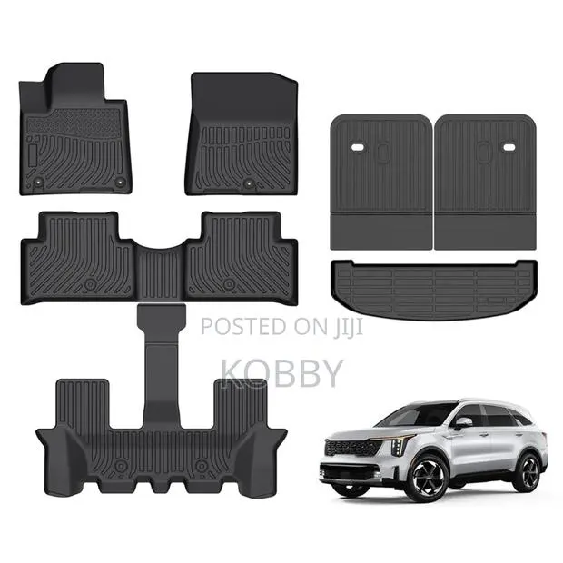 Kia Sorento Seater 6 Seater US 3D + Trunk + Backrest Mat Set