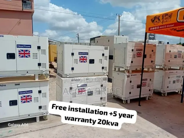 Fuel Fusion Perkins 20kva Diesel Generator 18kw Easy Start · Photo 1