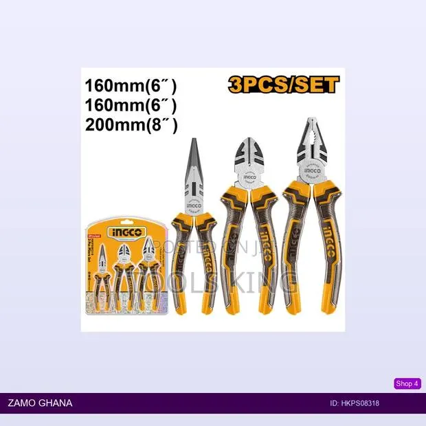 3 PCS Pliers - Hkps08318 · Photo 1