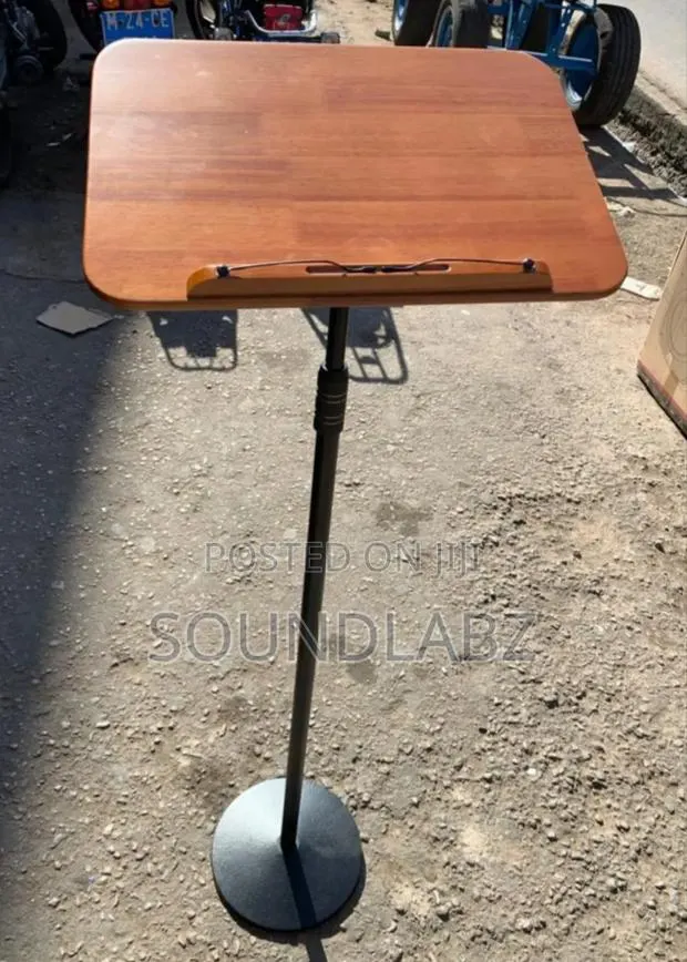 Portable Wooden Music Stand/ Podium · Photo 1