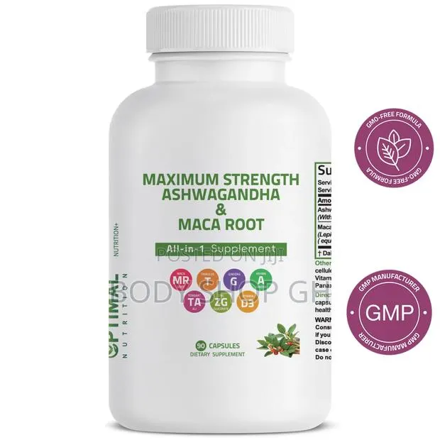 Maximum Strength Ashwagandha [ 3000mg ] + Maca Root [1000mg] · Photo 1
