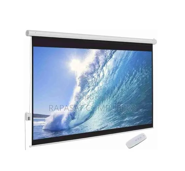 Projector Screen Electric 300*300 · Photo 1