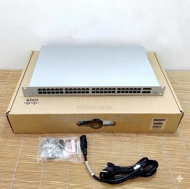Cisco Meraki Ms120-48fp. 48port Gigabit Poe Cloud-Managed Swich · Photo 1