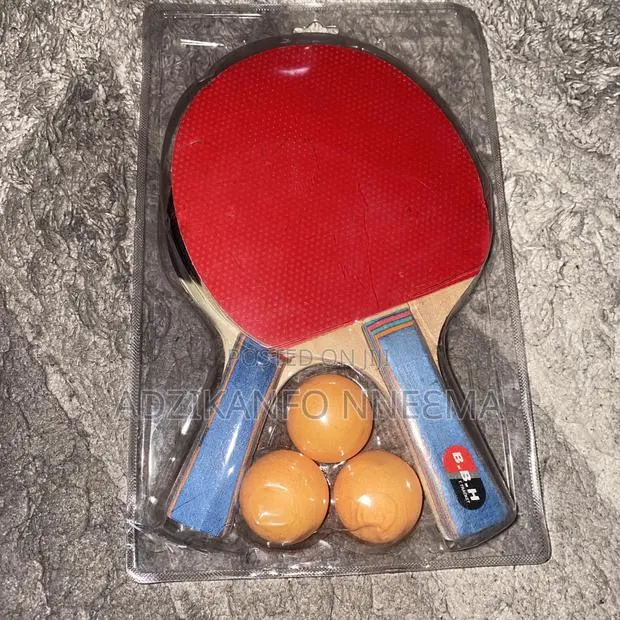 Table Tennis Rackets (Pair) With 3 Balls · Photo 1