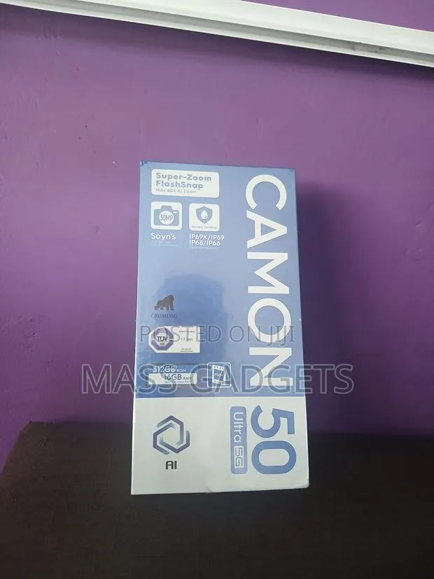 New Tecno Camon 50 Ultra 512 GB Black · Photo 1