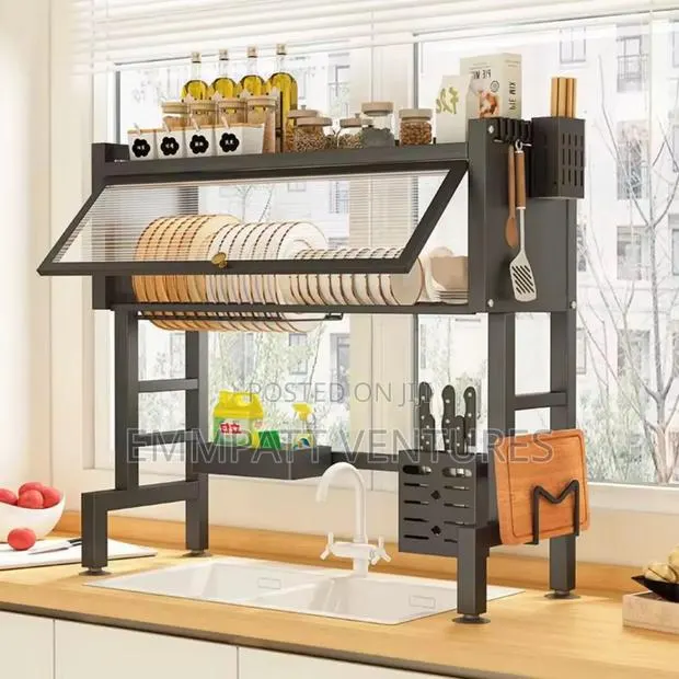 Multipurpose Metallic Kitchen Rack · Photo 1