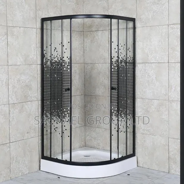 Shower Cubicle 90/90cm Arc Slide · Photo 1