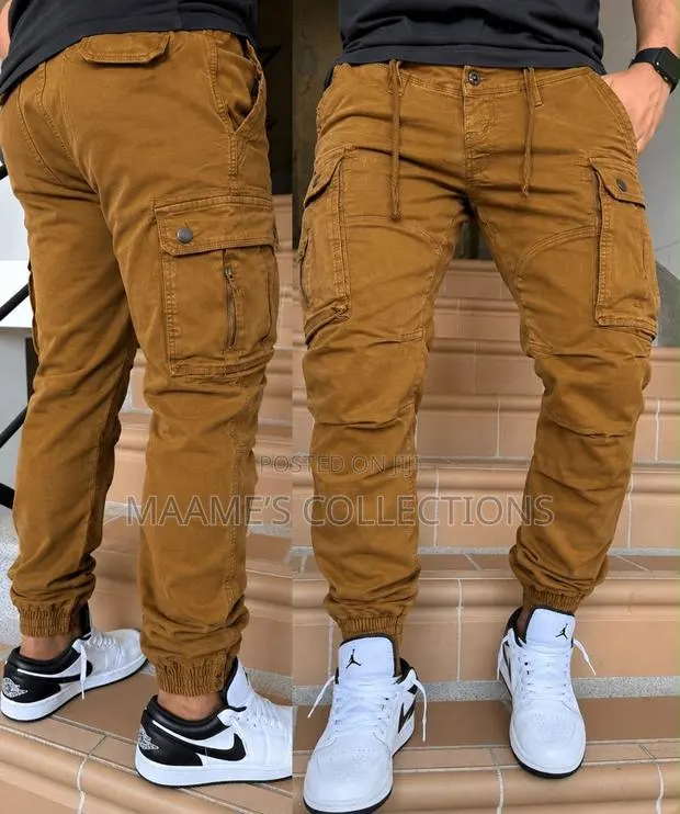 Premium Men’s Cargo Jogger Pants ( Size 30 - 38) · Photo 1