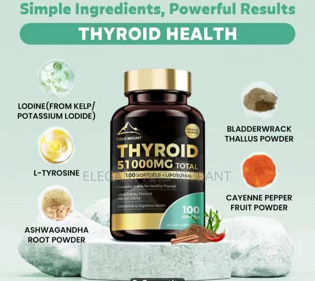 Thyroid Health Sup, Mood, Energy, Digestive Health Balance, Lodine. · Photo 4