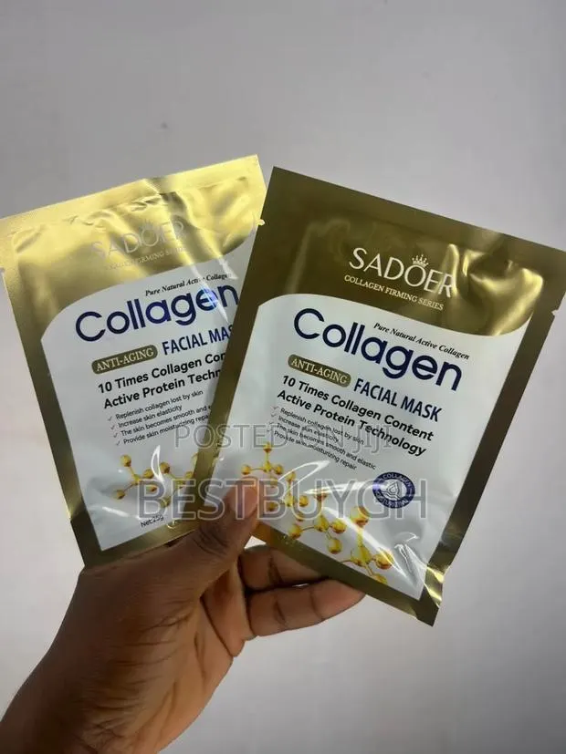 Collagen Face Mask – Hydrating Skin-Boosting Beauty Mask · Photo 1