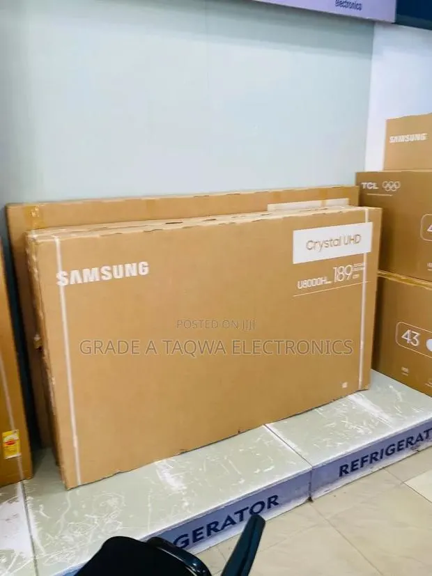 Crystal Processor,Samsung 75-Inch LED TV · Photo 1