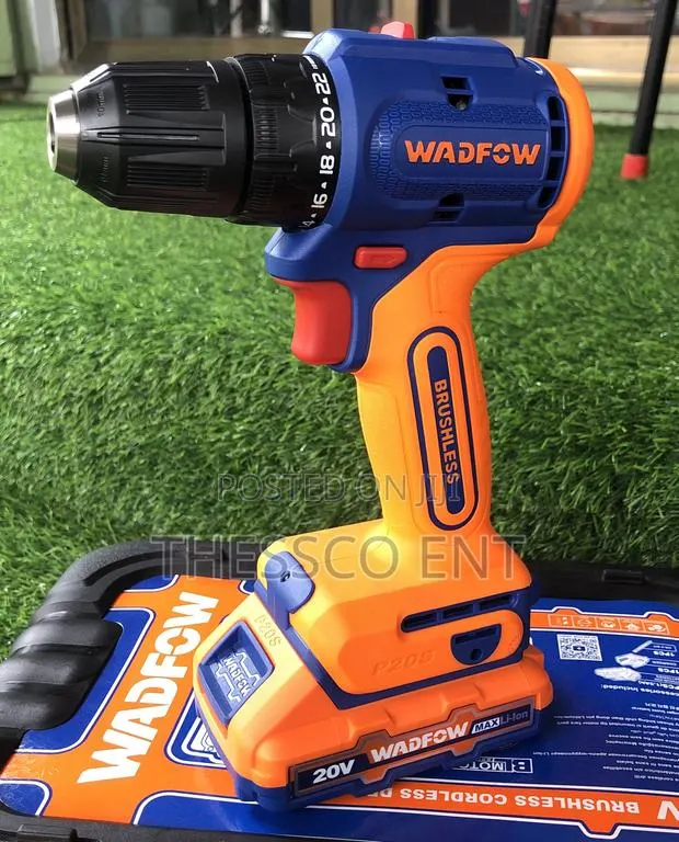 Brushless Cordless Drill Wadfow · Photo 1