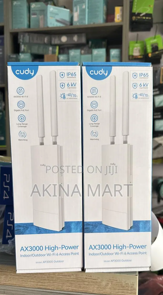 Cudy Ax3000 AP3000 High Power Indoor/Outdoor Wifi 6 Access Point · Photo 1