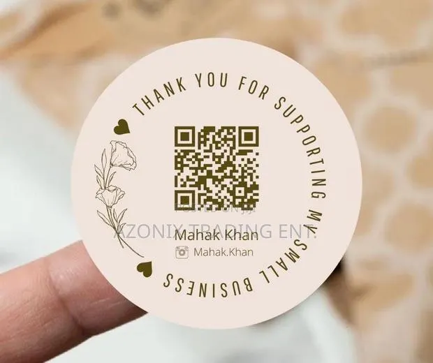 Round Product Stickers Printing · Photo 1