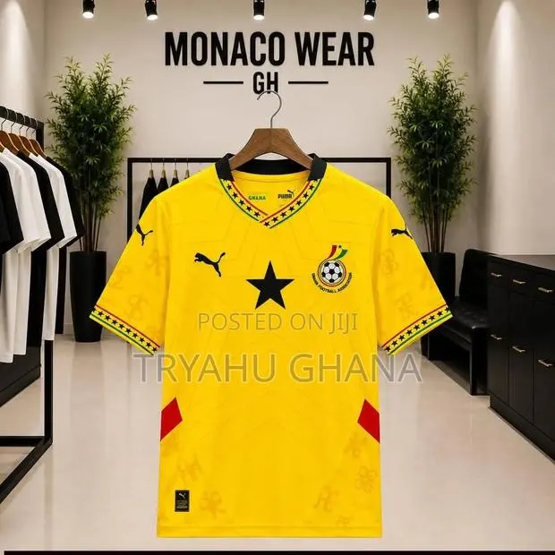 Official Black Stars Match Day Jersey – Ghana National Team Images · Photo 1
