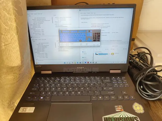 Laptop HP Omen 15 16GB AMD Ryzen 7 SSD 512GB · Photo 1