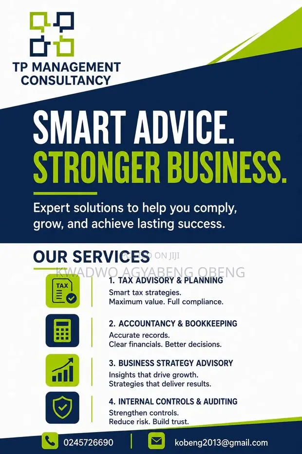Tax, Bookkeeping & Accountancy, Internal Controls & Audit · Photo 1