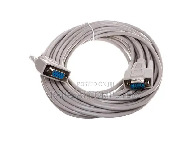 3m Serial Rs232 Db9 Male to Female Cable · Photo 1