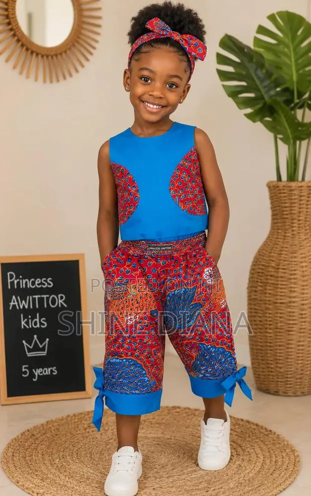Children's African Dresses. 5 - 7 Years · Photo 1