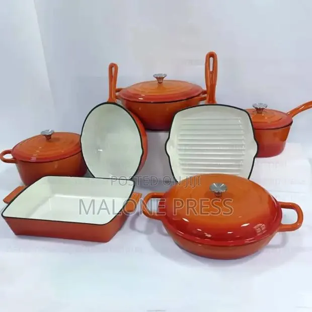 Enamel Cast Iron Non-Stick 11 Set Utensils Avaliable / Types · Photo 1