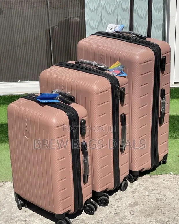 Original Jony 3set Fiber Anticrack Suitcase for Engagement · Photo 1