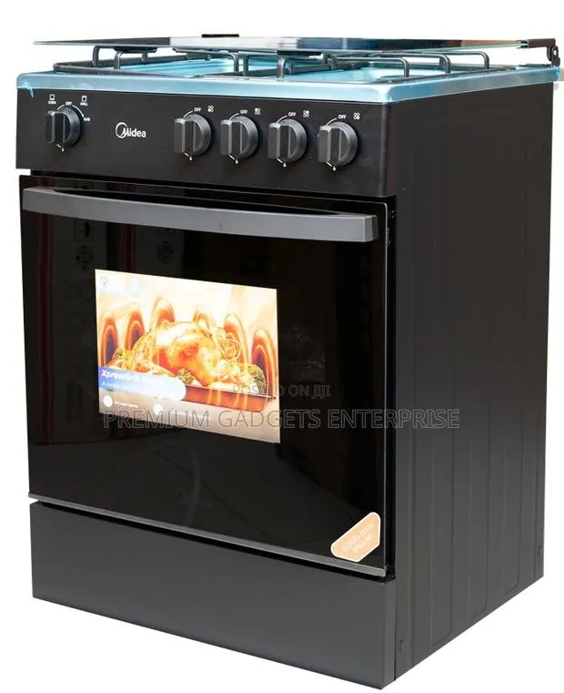 Midea 60 X 60 Cm - Inox - Special Nobs - Grill-Silver or Black4 Burner