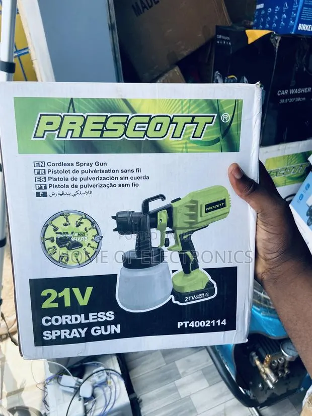 Call for Prescott 21V Cordless Spray Gun · Photo 1