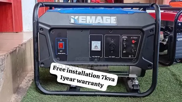 Kemage 7kva Silent Petrol Generator –Efficient Electricity Backup 7kva · Photo 1