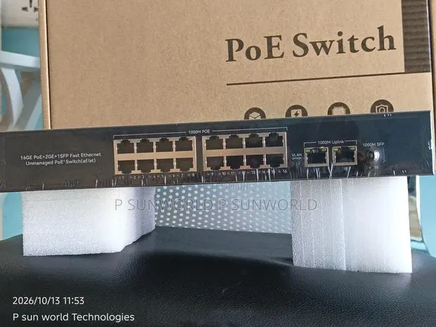 16-Port Gigabit PoE Switch · Photo 1
