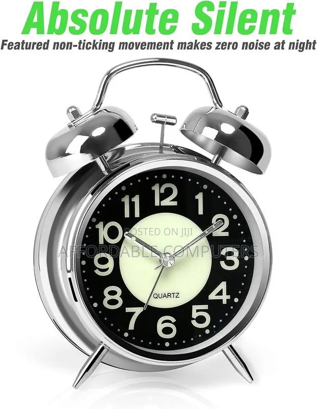 Twin Bell Alarm Clock · Photo 1