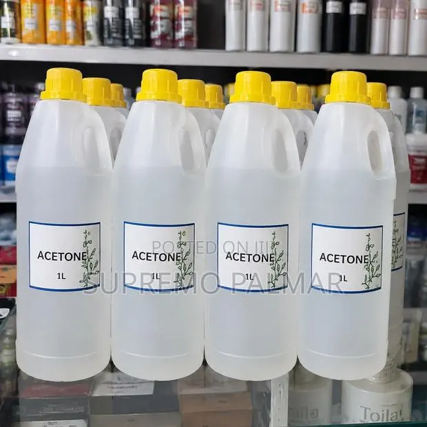 100% Pure Acetone 1L – Industrial Solvent for Paint, Resin Cleaning · Photo 1