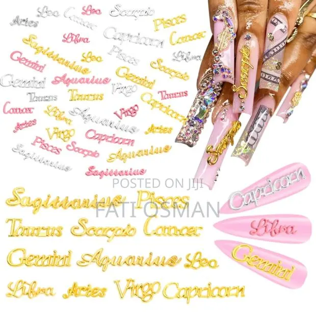 Zodiac Signs Nail Charma · Photo 1