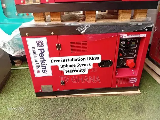Perkins 18KVA 3-Phase Diesel Genset – Reliable Power for 18kva · Photo 1