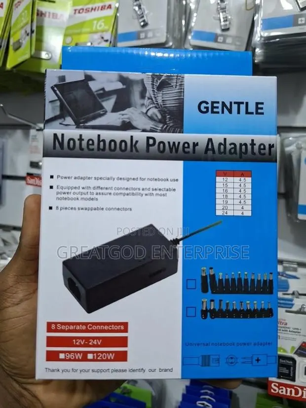 Gentle Universal Notebook Power Adapter (96w/120w) · Photo 1