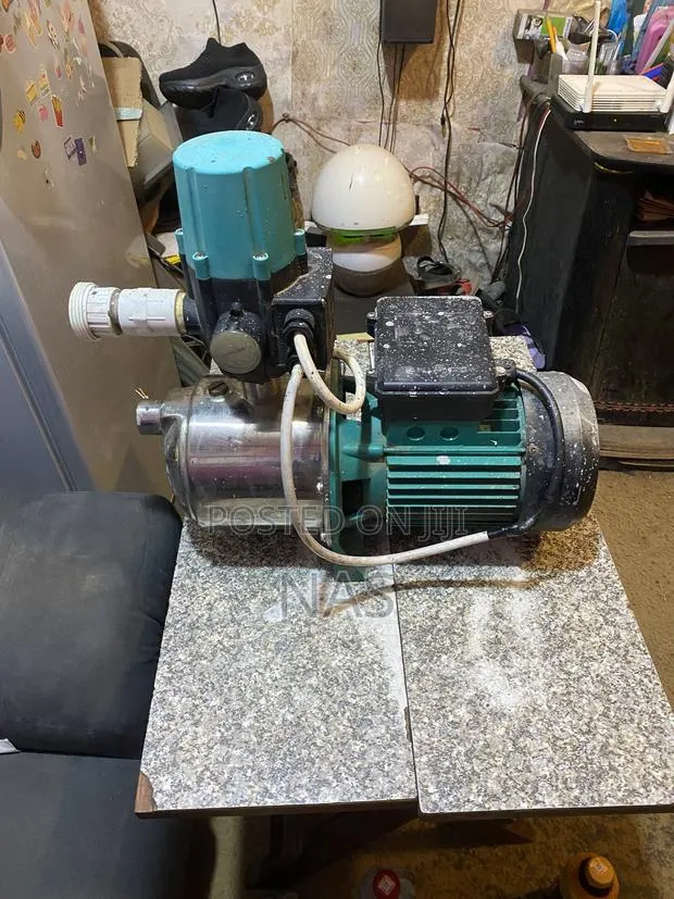A Fairly Home Used 1.5 HP Shimge Stainless Steel Jet Pump