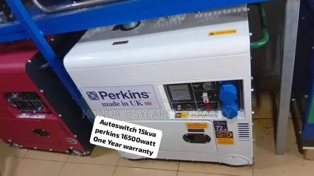 Made in Uk Autoswitch Perkins 15kva 16500watt Generator 15kv · Photo 1