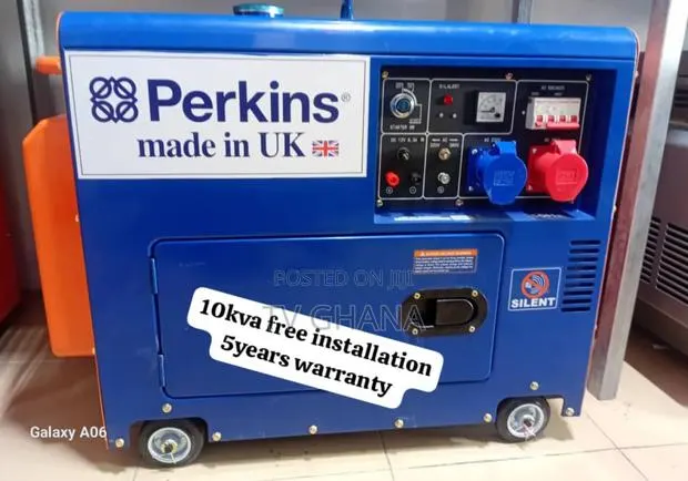 Voltage Victory Perkins 10kva 13000watts Diesel Generator · Photo 1