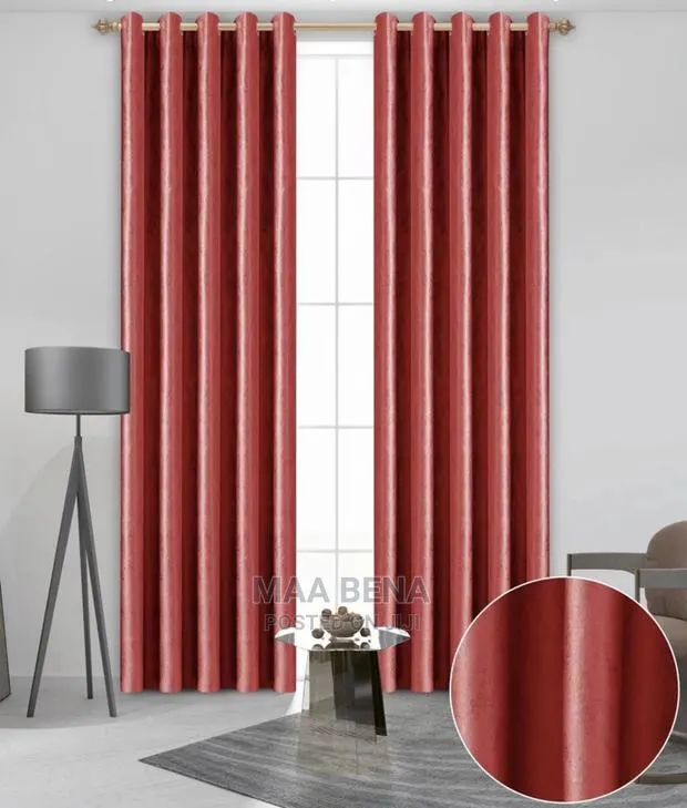 Quality Imported Sun Block Curtains (2in1) · Photo 1