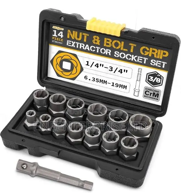 Hi-Spec 14Pcs Bolt Extractor Socket Set · Photo 1