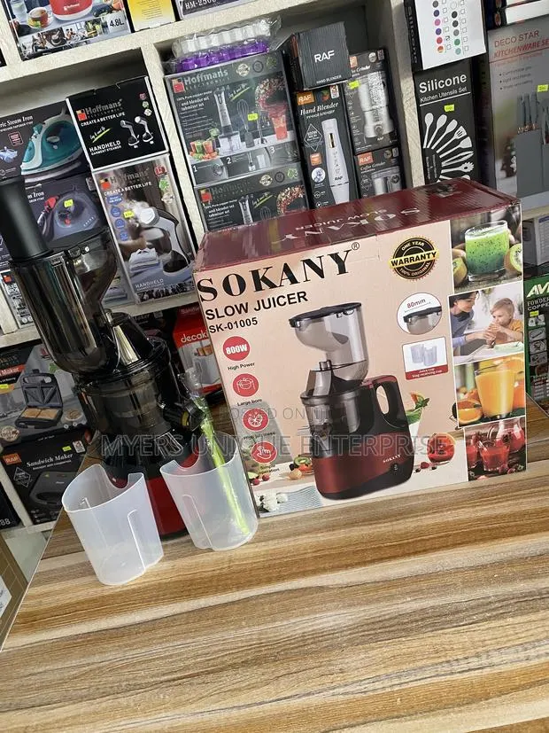 Sokany Slow Cold Press Juicer for Home Use · Photo 1