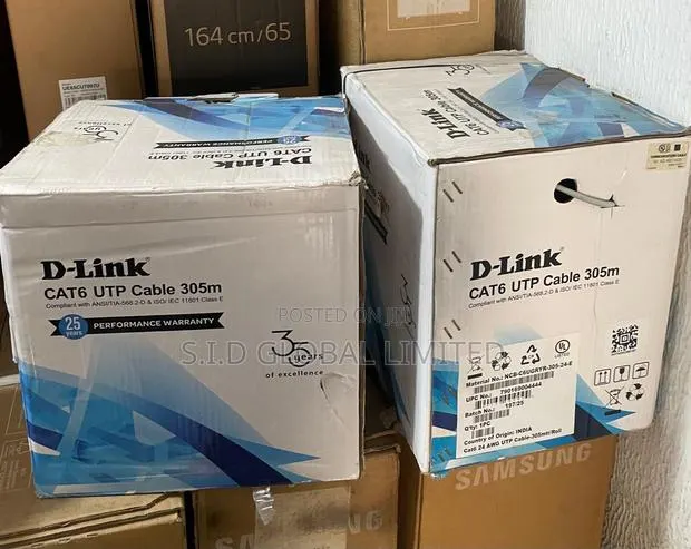 Durable D-link Cat6 305m Box – Built For Lasting Connectivity · Photo 1