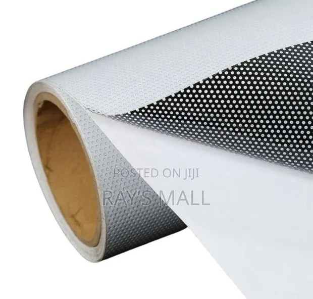 One-Way Vision Sticker Material 3ft, 4ft, 5ft · Photo 1