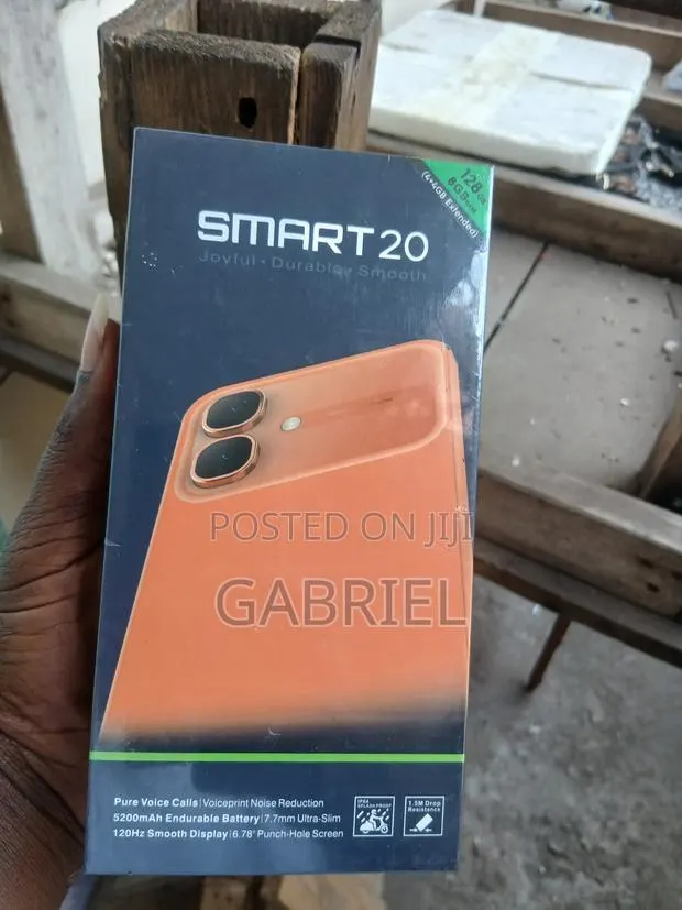 New Infinix Smart 20 128 GB Black · Photo 1